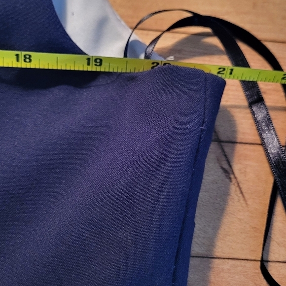 Ralph Lauren Color Block Striped Drop Waist Sleeveless Dress - Picture 8 of 11